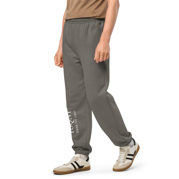 unisex heavyweight sweatpants asphalt left front 68af355df0a94
