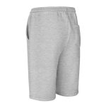 mens fleece shorts heather grey left back 68bb507a5af21