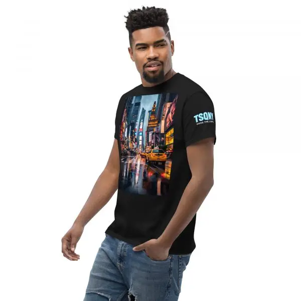 unisex classic tee black left front 68d5b6320a526