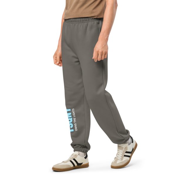 unisex heavyweight sweatpants asphalt left front 68bb55f1430ca