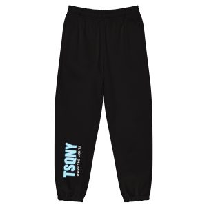 unisex heavyweight sweatpants black front 68bb55f143c59