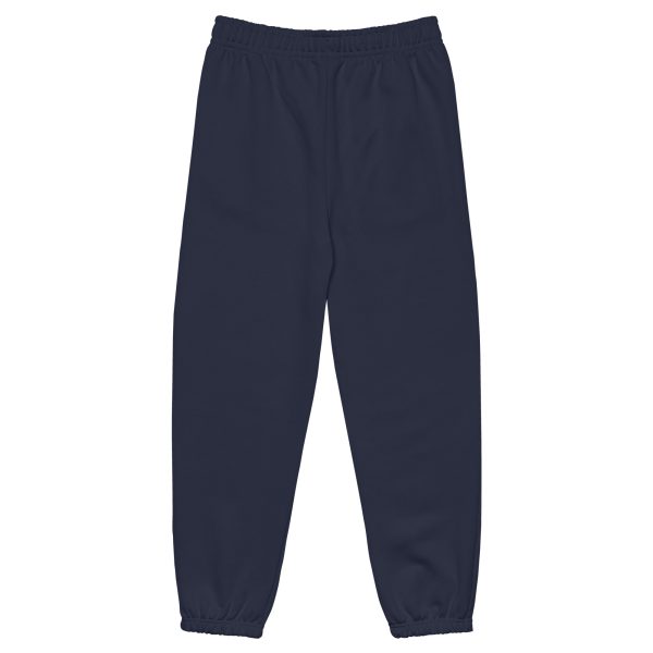 unisex heavyweight sweatpants navy back 68bb55f144564