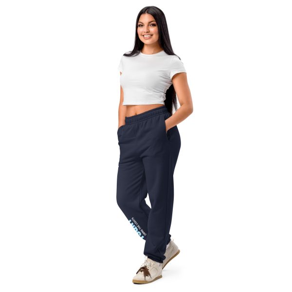 unisex heavyweight sweatpants navy left front 68bb55f142406