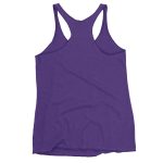 womens racerback tank top purple rush back 68bb4d85cbec4