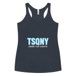 womens racerback tank top vintage navy front 68bb532fa6304