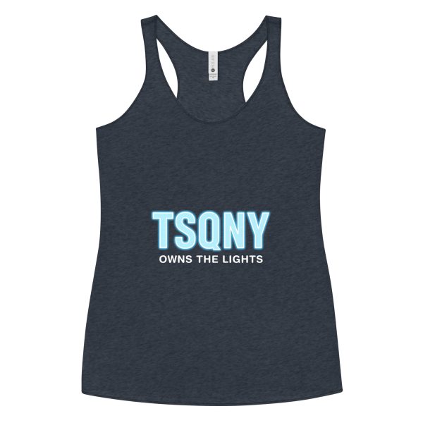 womens racerback tank top vintage navy front 68bb532fa6304