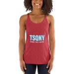 womens racerback tank top vintage red front 68bb4d1e112c7