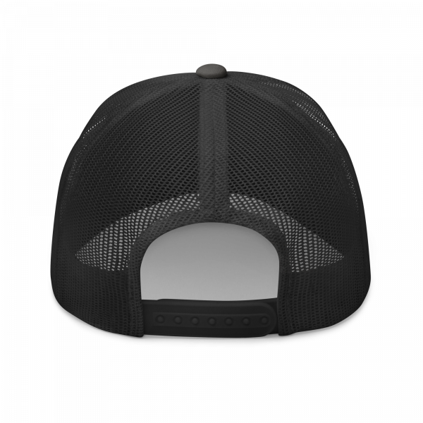 retro trucker hat charcoal back 68e079de96bd9.png