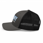 retro trucker hat charcoal black left 68e079de979e0.png