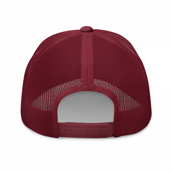 retro trucker hat cranberry back 68e079de96cb9.png
