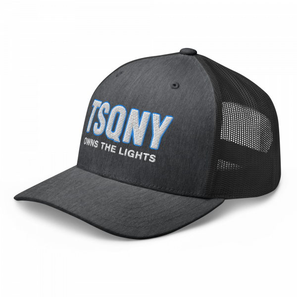 retro trucker hat dark heather gray left front 68e079de98b5f.png