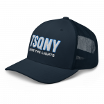 retro trucker hat navy left front 68e079de989fe.png