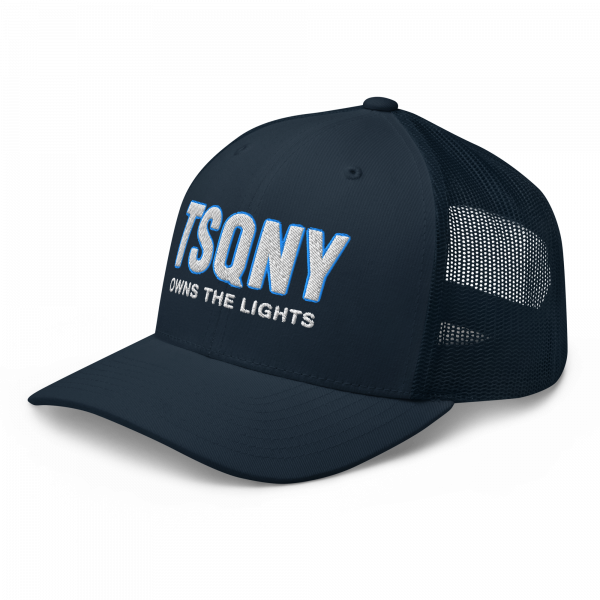 retro trucker hat navy left front 68e079de989fe.png