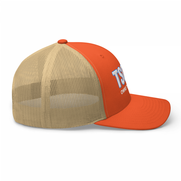 retro trucker hat rustic orange khaki right 68e079de99a7b.png